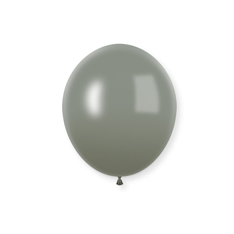 100 Pc Pastel Dusk Green Latex Helium, Air or Water Balloons 10"