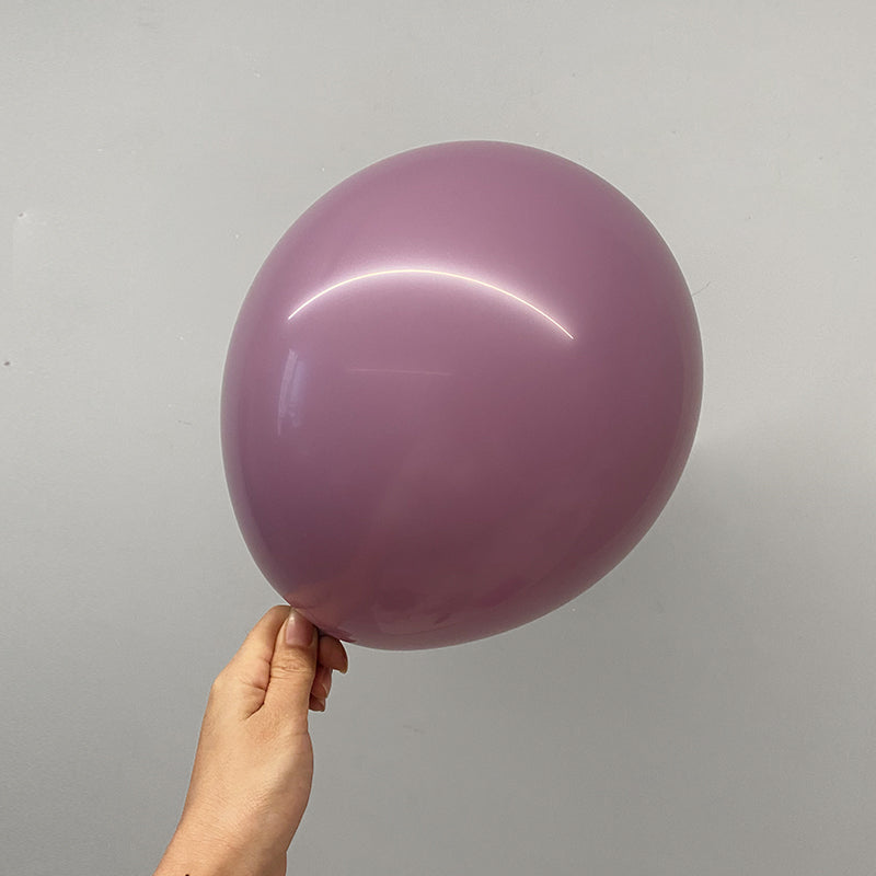 25 Pc Pastel Dusk Purple Latex Helium, Air or Water Balloons 12"