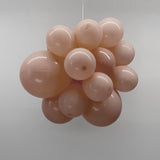 100 Pc Pastel Dusk Rose Latex Helium, Air or Water Balloons 10"