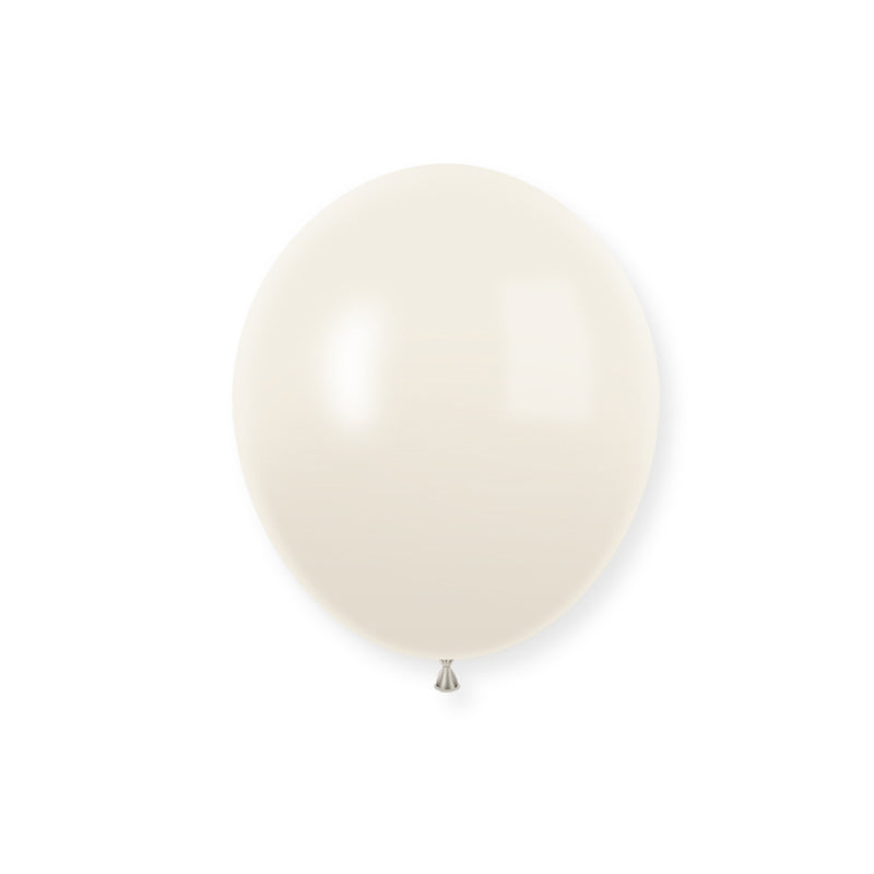 100 Pc Pastel Dusk White  Latex Helium, Air or Water Balloons 10"