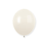 100 Pc Pastel Dusk White  Latex Helium, Air or Water Balloons 10"