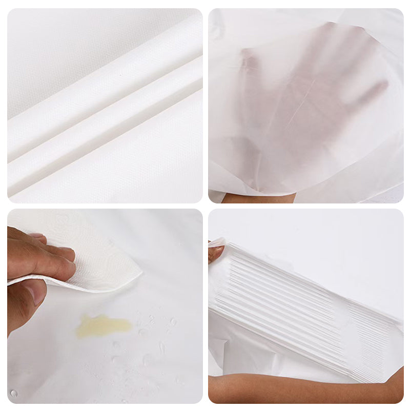 5 Pcs Plastic Table Covers 84