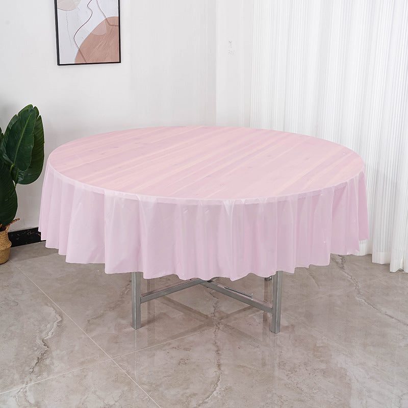 5 Pcs Plastic Table Covers 84
