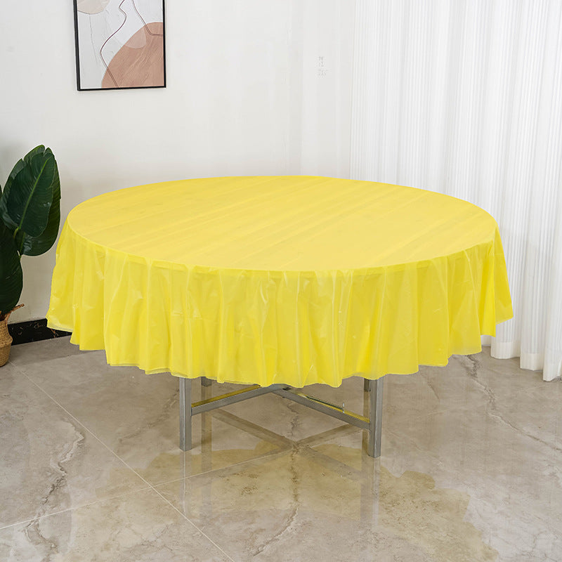 5 Pcs Plastic Table Covers 84