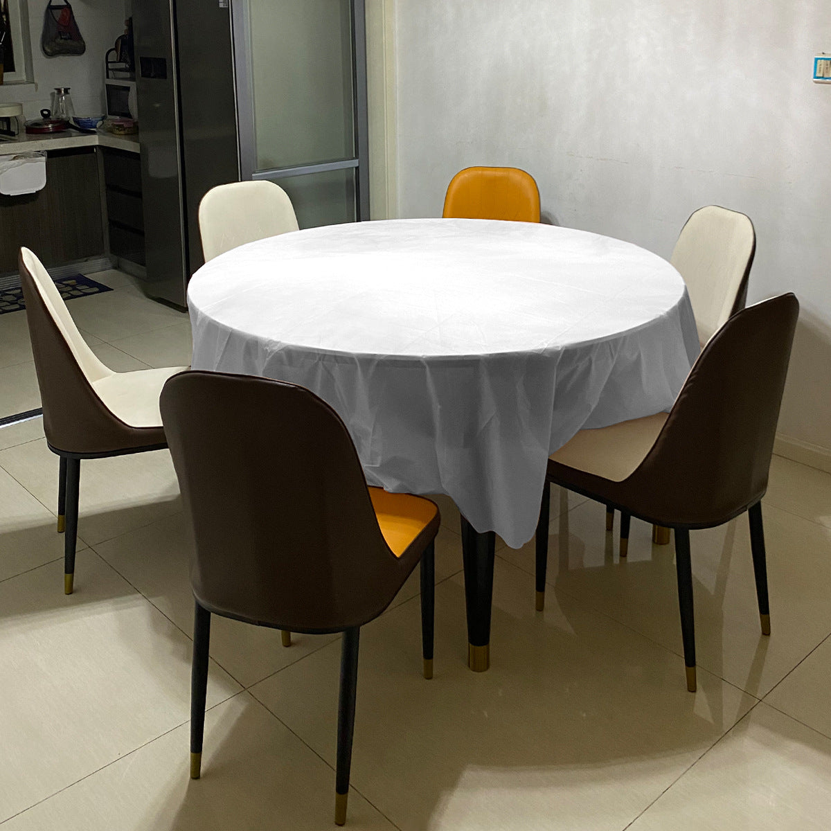 5 Pcs Plastic Table Covers 84