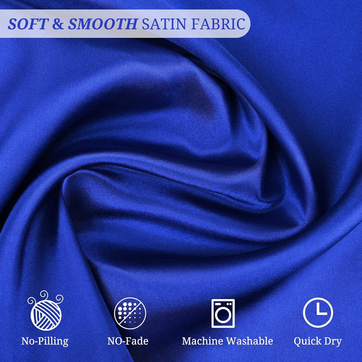 5 Pc Satin Soft Cloth Napkins 17"x17" Apricot Pink