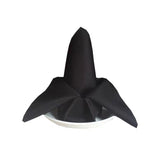 5 Pc Polyester Napkins 19"x19" Black