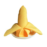 5 Pc Polyester Napkins 19"x19" Orange