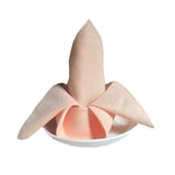5 Pc Polyester Napkins 19"x19" Champagne