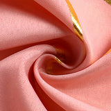 Polyester Rectangle Tablecloth With Gold Foil Geometric Pattern 90"x156" Gray Pink