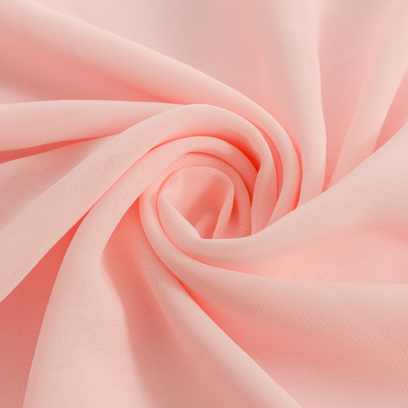 Premium Chiffon Table Runner 10ft Ivory