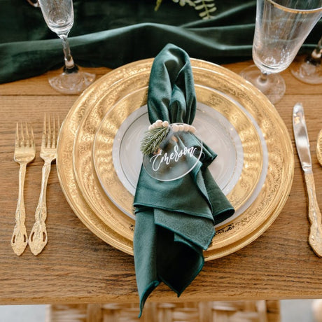 5 Pc Premium Velvet Napkins 18"x18" Royal Blue