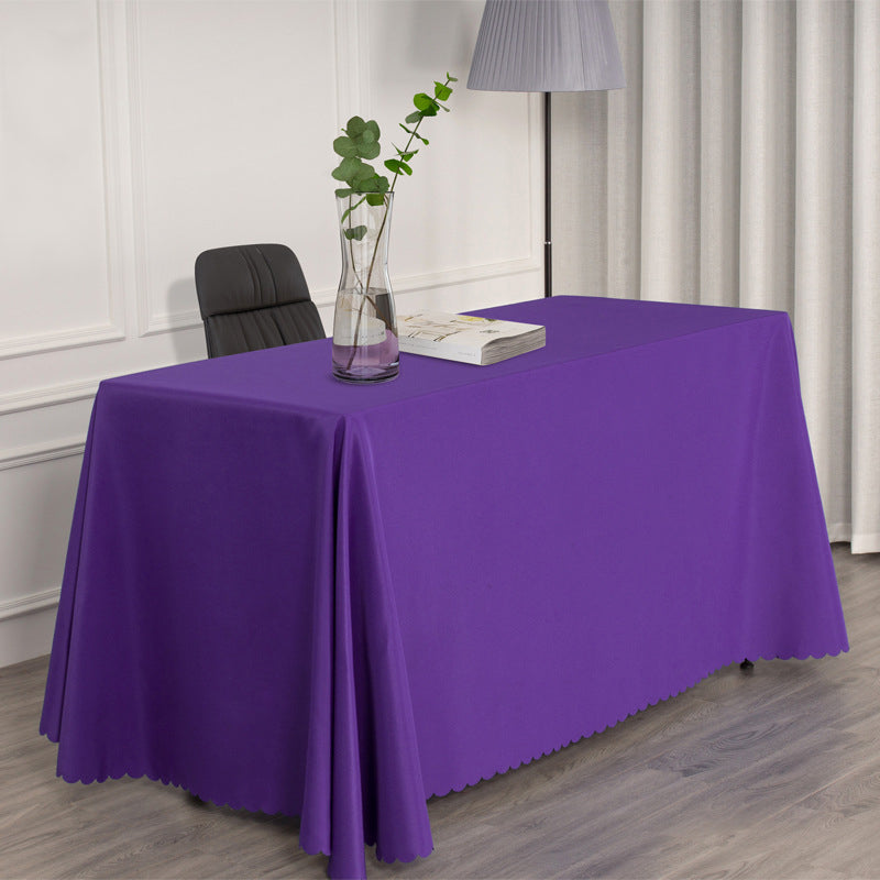 Polyester Rectangular Tablecloth 54"x96" Purple