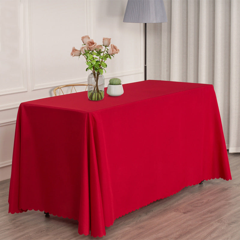 Polyester Rectangular Tablecloth 50"x120" Golden
