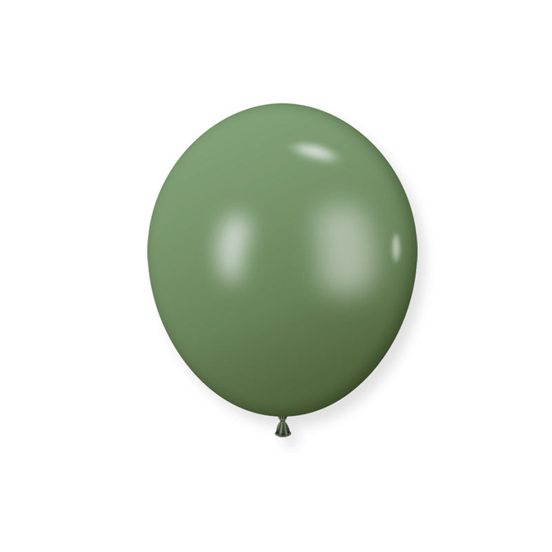100 Pc Retro Avocado Green Latex Helium, Air or Water Balloons 10"