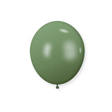 100 Pc Retro Avocado Green Latex Helium, Air or Water Balloons 10"