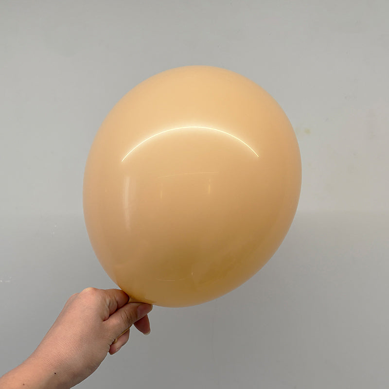 10 Pc Retro Blush Latex Helium, Air or Water Balloons 18"