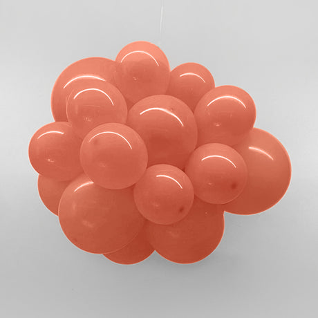 10 Pc Retro Cameo Brown Latex Helium, Air or Water Balloons 18"