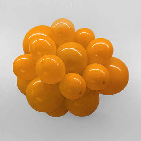 10 Pc Retro Caramel Orange Latex Helium, Air or Water Balloons 18"