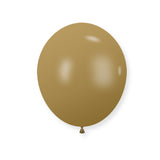 25 Pc Retro Coffee Latex Helium, Air or Water Balloons 12"