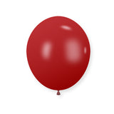 25 Pc Retro Garnet Latex Helium, Air or Water Balloons 12"