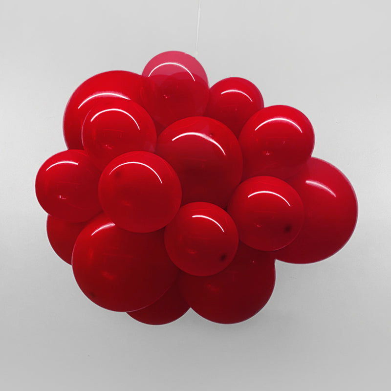 100 Pc Retro Garnet Latex, Air or Water Balloons 5"