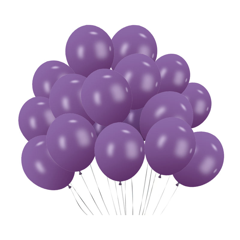 100 Pc Retro Light Purple Latex, Air or Water Balloons 5"