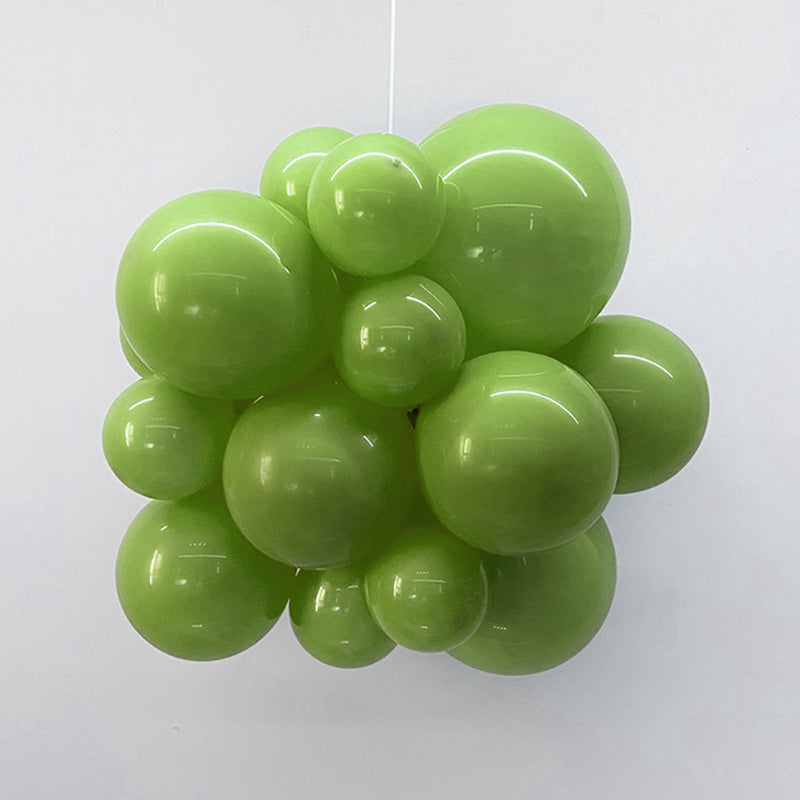 10 Pc Retro Matcha Latex Helium, Air or Water Balloons 18"
