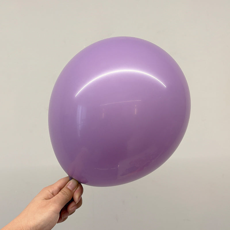 25 Pc Retro Taro Purple Latex Helium, Air or Water Balloons 12"