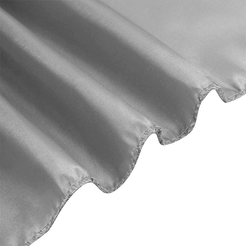 Satin Self-Tie Universal Chair Cover 44"x56" Champagne