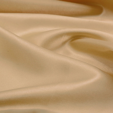 Satin Self-Tie Universal Chair Cover 44"x56" Champagne