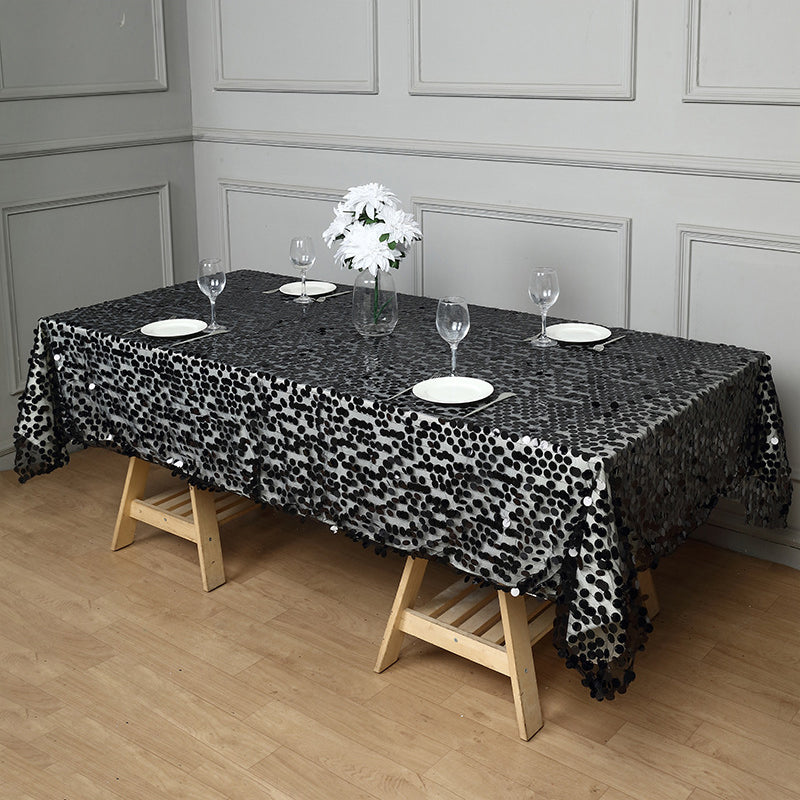 Sequin Rectangle Tablecloth 102"x60"
