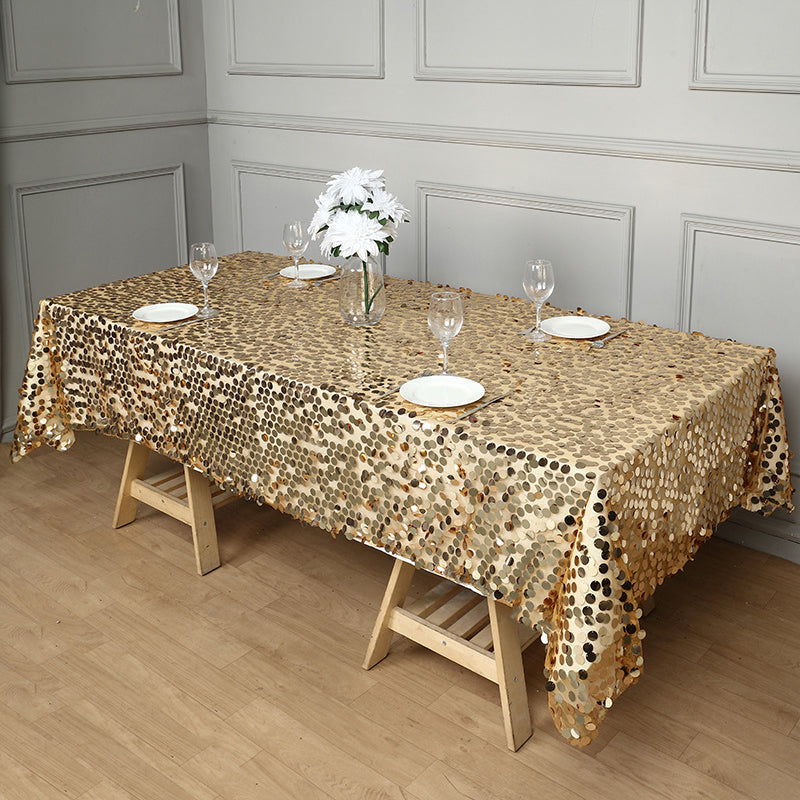 Sequin Rectangle Tablecloth 102"x60"
