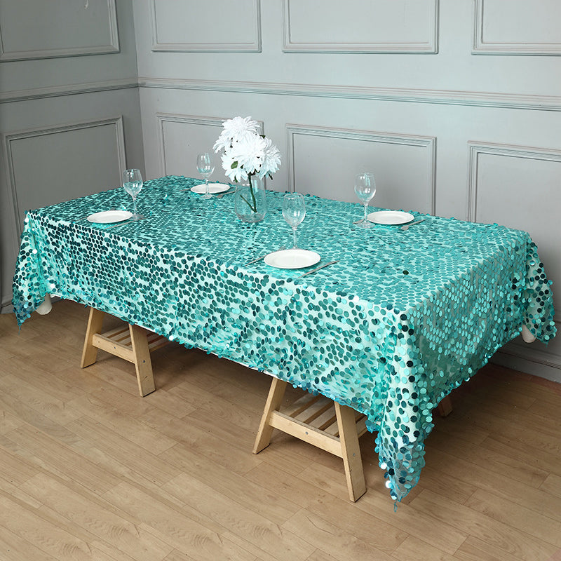 Sequin Rectangle Tablecloth 102"x60"