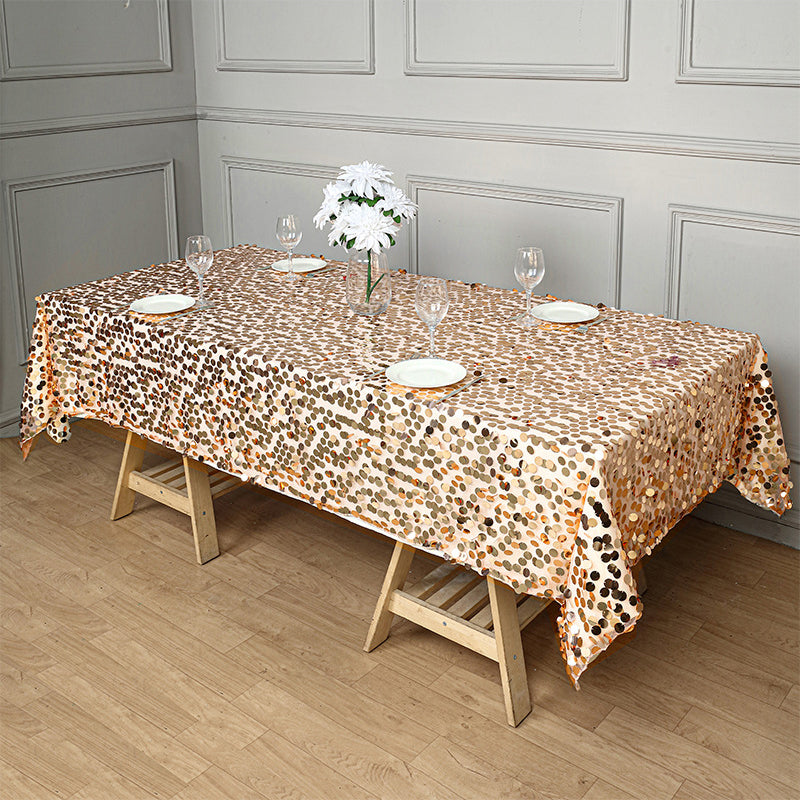 Sequin Rectangle Tablecloth 102"x60"