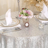 Sequin Square Table Overlay 72"x72" Red