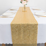 Sequin Table Runner 12" x 110" Rose Pink