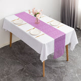 Sequin Table Runner 12" x 110" Rose Purple