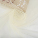 Sheer Organza Fabric Bolt, DIY Craft Fabric Roll 59"x40 Yards Off-White