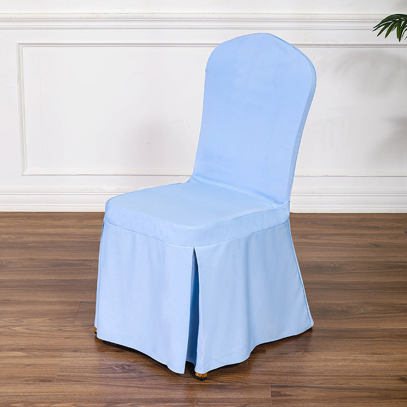 Satin Sundress Chair Cover Golden 05