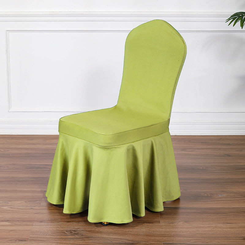 Satin Sundress Chair Cover Fruit Green 11