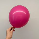 10 Pc Matte Berry Latex Helium, Air or Water Balloons 18"