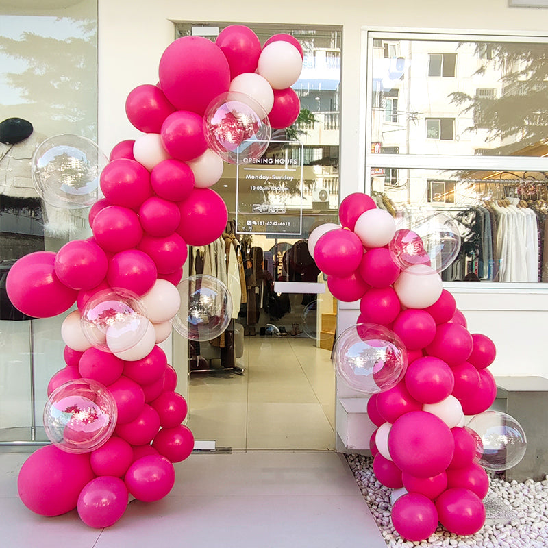 10 Pc Matte Berry Latex Helium, Air or Water Balloons 18"