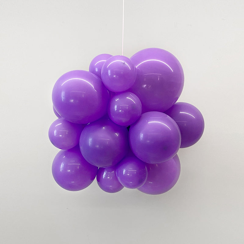 10 Pc Matte Lavender Latex Helium, Air or Water Balloons 18"