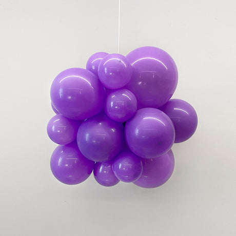 10 Pc Matte Lavender Latex Helium, Air or Water Balloons 18"