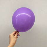 10 Pc Matte Lavender Latex Helium, Air or Water Balloons 18"