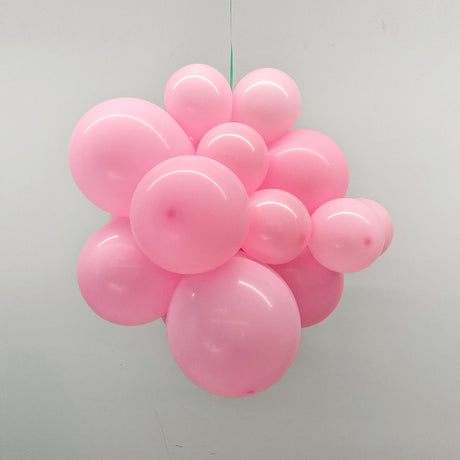 10 Pc Matte Light Pink Latex Helium, Air or Water Balloons 18"