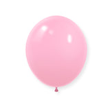 25 Pc Matte Light Pink Latex Helium, Air or Water Balloons 12"