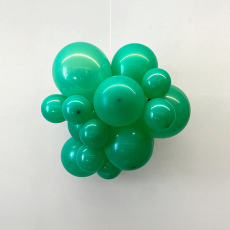 10 Pc Matte Mid Green Latex Helium, Air or Water Balloons 18"