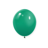 100 Pc Matte Mid Green Latex Helium, Air or Water Balloons 10"